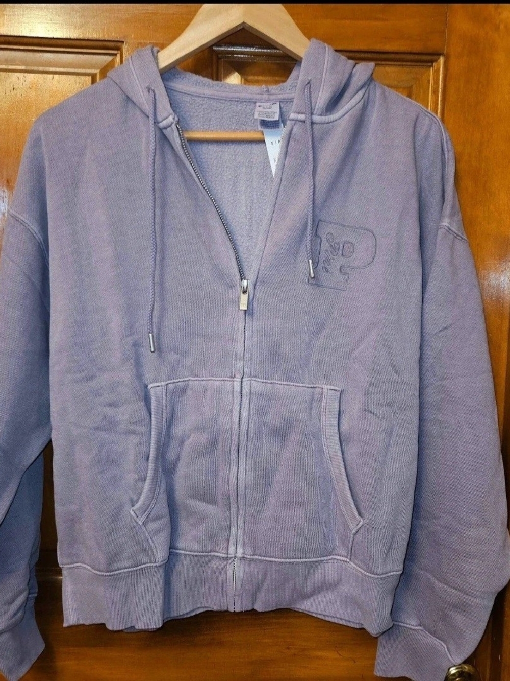Victoria's Secret Lavender Zip-Up Hoodie